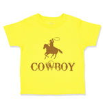 Cute Toddler Clothes Cowboy Western A Toddler Shirt Baby Clothes Cotton