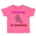 Toddler Girl Clothes Cowgirl in Training Western Style A Toddler Shirt Cotton
