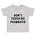 Toddler Clothes Don'T Touch Me Peasants! Western Toddler Shirt Cotton