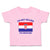 Toddler Clothes I'M Not Yelling I Am Croatian Croatia Countries Toddler Shirt