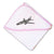 Baby Hooded Towel Kc-10 Aircraft Embroidery Kids Bath Robe Cotton - Cute Rascals