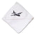 Baby Hooded Towel C-130 Aircraft Embroidery Kids Bath Robe Cotton - Cute Rascals