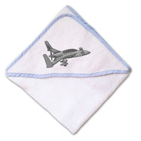 Baby Hooded Towel Personal Aircraft Embroidery Kids Bath Robe Cotton - Cute Rascals