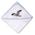 Baby Hooded Towel Sea Gull Embroidery Kids Bath Robe Cotton - Cute Rascals