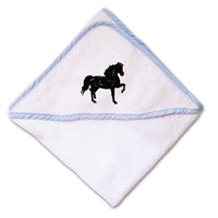 Baby Hooded Towel Tennessee Walking Horse Embroidery Kids Bath Robe Cotton - Cute Rascals