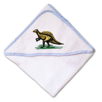 Baby Hooded Towel Wild Dinosaur Embroidery Kids Bath Robe Cotton - Cute Rascals
