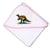Baby Hooded Towel Wild Dinosaur Embroidery Kids Bath Robe Cotton - Cute Rascals