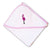 Baby Hooded Towel Tall Flamingo Pink Full Body Embroidery Kids Bath Robe Cotton - Cute Rascals