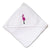 Baby Hooded Towel Tall Flamingo Pink Full Body Embroidery Kids Bath Robe Cotton - Cute Rascals