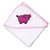 Baby Hooded Towel Pink Piggy Embroidery Kids Bath Robe Cotton - Cute Rascals