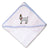 Baby Hooded Towel Boer Goat Bell Scarf Embroidery Kids Bath Robe Cotton - Cute Rascals