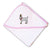 Baby Hooded Towel Boer Goat Bell Scarf Embroidery Kids Bath Robe Cotton - Cute Rascals