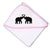 Baby Hooded Towel Elephant Couple Embroidery Kids Bath Robe Cotton - Cute Rascals