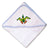 Baby Hooded Towel Pterodactyl Embroidery Kids Bath Robe Cotton - Cute Rascals