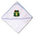 Baby Hooded Towel Cute Frog A Embroidery Kids Bath Robe Cotton