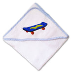 Baby Hooded Towel Toy Skateboard Embroidery Kids Bath Robe Cotton - Cute Rascals