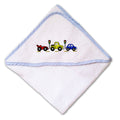 Baby Hooded Towel Kid Cars Border Lights Embroidery Kids Bath Robe Cotton