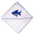 Baby Hooded Towel Kids Cute Shark Embroidery Kids Bath Robe Cotton - Cute Rascals