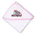 Baby Hooded Towel Semi Truck Colorful Logo Embroidery Kids Bath Robe Cotton - Cute Rascals