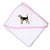 Baby Hooded Towel Beagle A Embroidery Kids Bath Robe Cotton - Cute Rascals