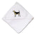 Baby Hooded Towel Beagle A Embroidery Kids Bath Robe Cotton - Cute Rascals