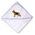 Baby Hooded Towel German Shepherd Dog A Embroidery Kids Bath Robe Cotton - Cute Rascals