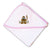 Baby Hooded Towel Dog with Bone Embroidery Kids Bath Robe Cotton - Cute Rascals
