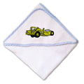 Baby Hooded Towel Scraper Machine A Embroidery Kids Bath Robe Cotton
