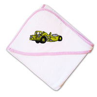 Baby Hooded Towel Scraper Machine A Embroidery Kids Bath Robe Cotton - Cute Rascals