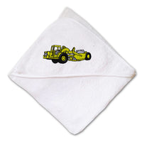 Baby Hooded Towel Scraper Machine A Embroidery Kids Bath Robe Cotton - Cute Rascals