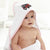 Baby Hooded Towel Fire Engine Truck A Embroidery Kids Bath Robe Cotton - Cute Rascals