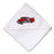 Baby Hooded Towel Fire Engine Truck B Embroidery Kids Bath Robe Cotton - Cute Rascals