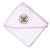 Baby Hooded Towel Firefighting Logo Occupations A Embroidery Kids Bath Robe - Cute Rascals