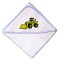 Baby Hooded Towel Wheel Loader A Embroidery Kids Bath Robe Cotton