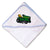 Baby Hooded Towel Riding Lawn Mower A Embroidery Kids Bath Robe Cotton - Cute Rascals