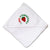 Baby Hooded Towel I Love Strawberries Embroidery Kids Bath Robe Cotton - Cute Rascals