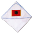 Baby Hooded Towel Albania Embroidery Kids Bath Robe Cotton