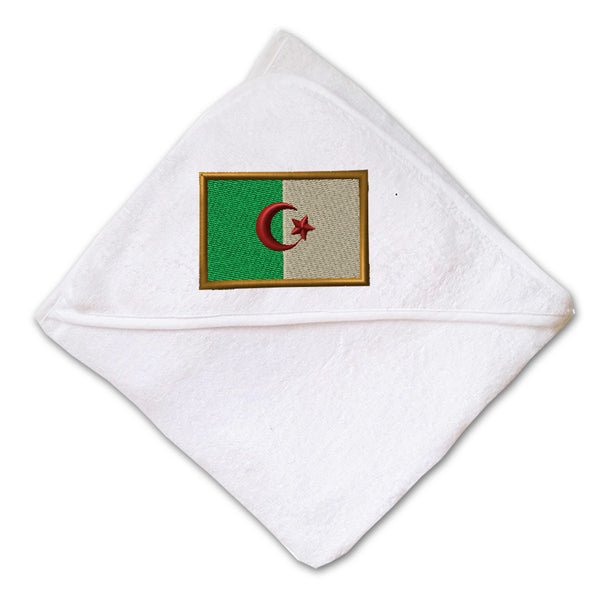 Baby Hooded Towel Algeria Embroidery Kids Bath Robe Cotton - Cute Rascals