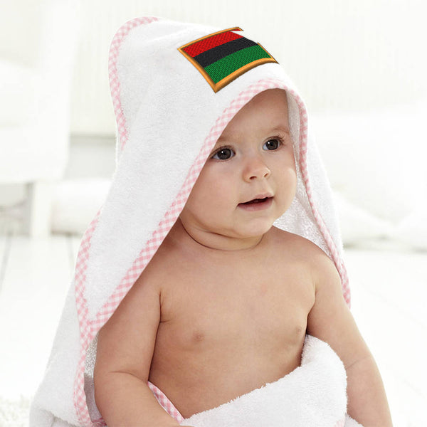 Baby Hooded Towel American Africa Embroidery Kids Bath Robe Cotton - Cute Rascals