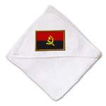 Baby Hooded Towel Angola Embroidery Kids Bath Robe Cotton - Cute Rascals