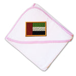 Baby Hooded Towel Arab Emirates Embroidery Kids Bath Robe Cotton - Cute Rascals