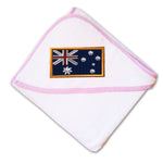 Baby Hooded Towel Australia Embroidery Kids Bath Robe Cotton - Cute Rascals