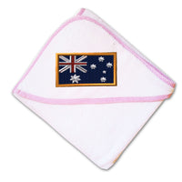 Baby Hooded Towel Australia Embroidery Kids Bath Robe Cotton - Cute Rascals