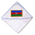 Baby Hooded Towel Azerbaijan Embroidery Kids Bath Robe Cotton