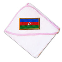 Baby Hooded Towel Azerbaijan Embroidery Kids Bath Robe Cotton - Cute Rascals