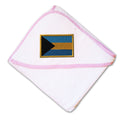 Baby Hooded Towel Bahamas Embroidery Kids Bath Robe Cotton