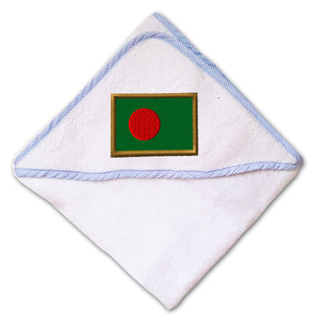 Baby Hooded Towel Bangladesh Embroidery Kids Bath Robe Cotton