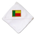 Baby Hooded Towel Benin Embroidery Kids Bath Robe Cotton