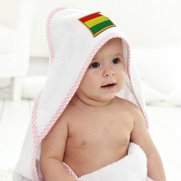 Baby Hooded Towel Bolivia Embroidery Kids Bath Robe Cotton - Cute Rascals
