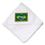 Baby Hooded Towel Brazil Embroidery Kids Bath Robe Cotton - Cute Rascals